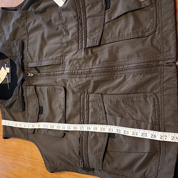 NWT Eddie Bauer Dark Green Sleeveless Jacket - Picture 6 of 11